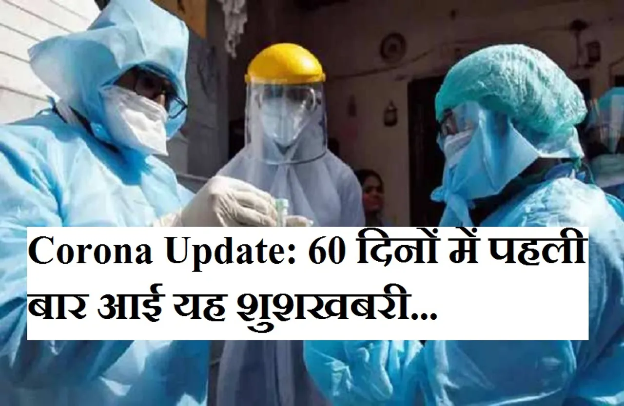 Corona Update: कोरोना वायरस संक्रमण के 1,14,460 नए मामले, 60 दिन में सबसे कम...