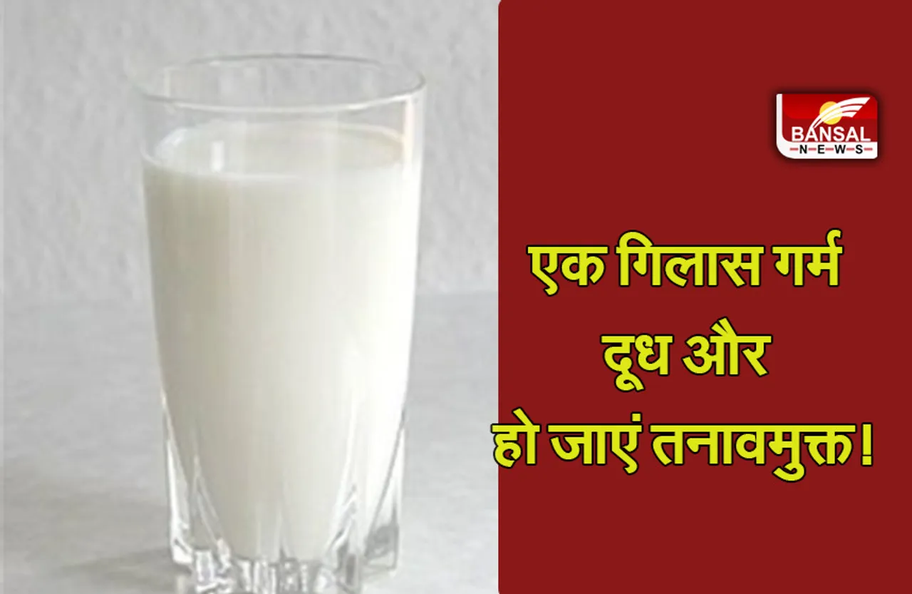 Health News: सोने से पहले पिएं गर्म दूध, स्ट्रेस से मिलेगी मुक्ति और आएगी अच्छी नींद, जानें क्या कहती है वैज्ञानिकों की रिसर्च
