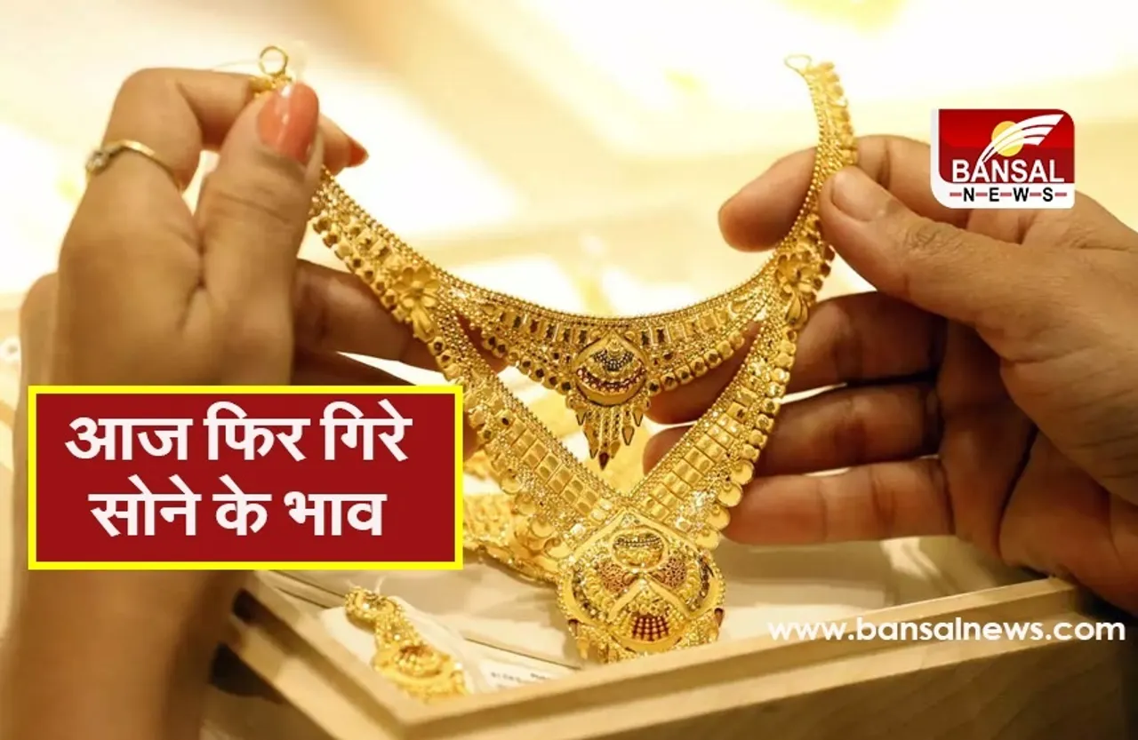 Gold Silver Price Today: सोना खरीदने का अच्छा मौका, दामों में फिर आई गिरावट, आपके शहर में 10 ग्राम गोल्ड रेट