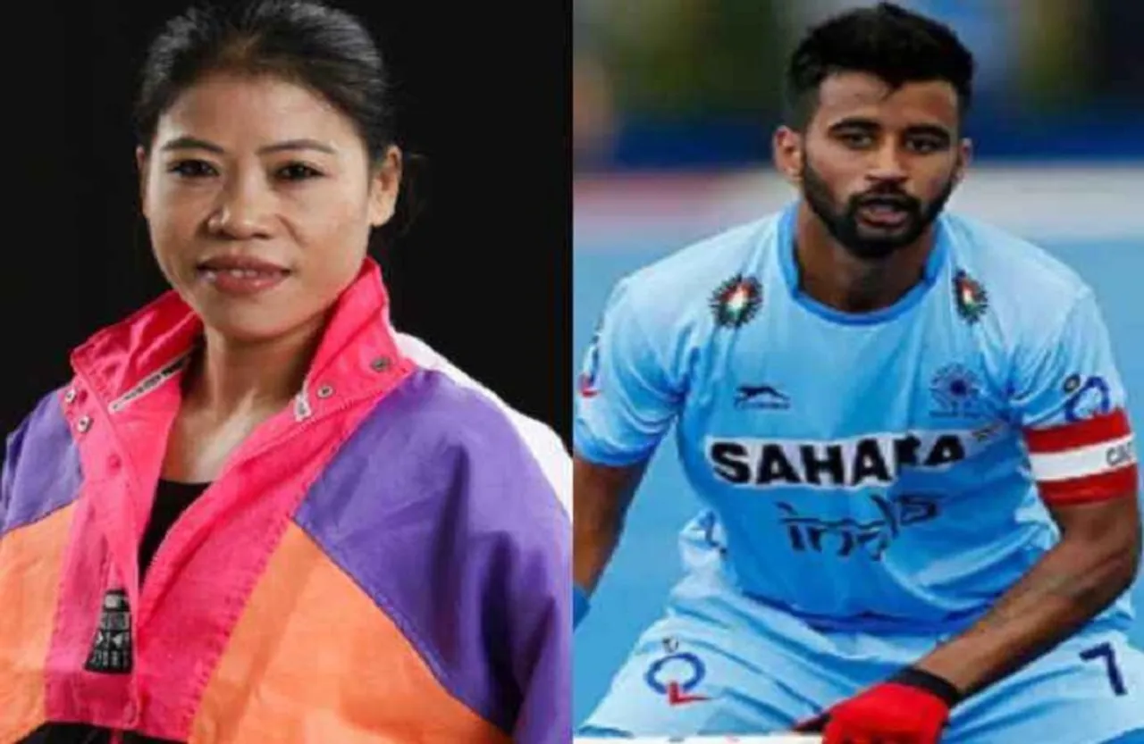 Tokyo Olympics: मैरी कॉम और मनप्रीत सिंह उद्घाटन समारोह में भारत के ध्वजवाहक होंगे