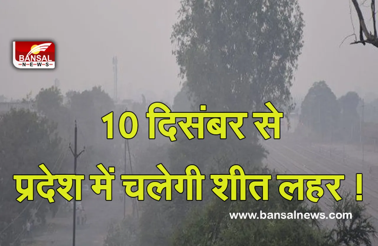 Weather Update : 10 दिसंबर से प्रदेश में चलेगी शीत लहर, बर्फबारी का असर यहां भी, प्रदेश में पड़ेगी कड़ाके की ठंड, मौसम विभाग ने जताई संभावना