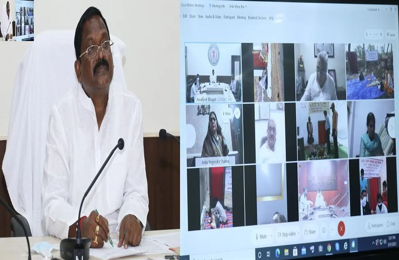 नवा रायपुर में बनेगा फूड टेस्टिंग लेबोरेटरी, 6 नवीन गोदाम का ई-भूमिपूजन