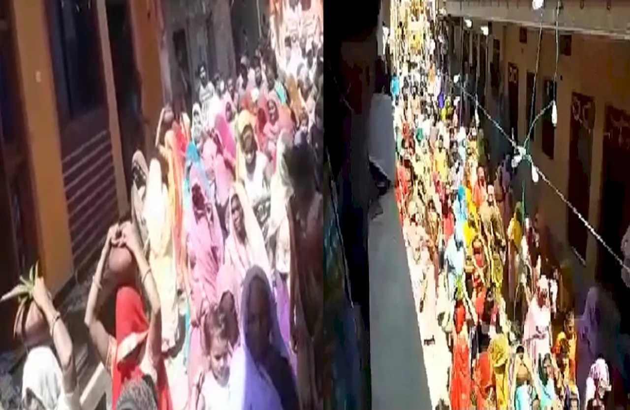 कलश यात्रा निकालने के मामले में ASI निलंबित, सैकड़ों लोग हुए थे शामिल