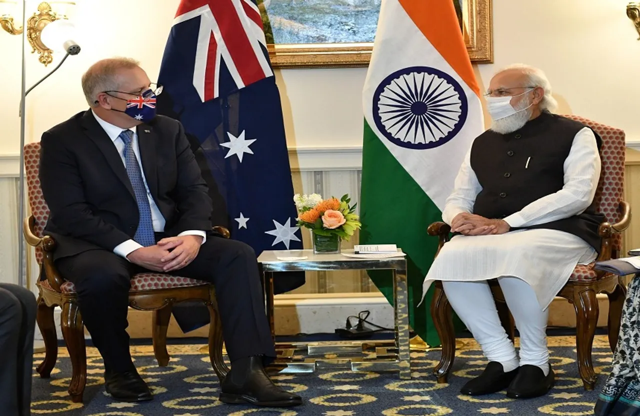 PM Modi Meets Morrison: प्रधानमंत्री ने ऑस्ट्रेलिया के PM मॉरिसन से की मुलाकात, इन विशेष मुद्दों पर हुई चर्चा