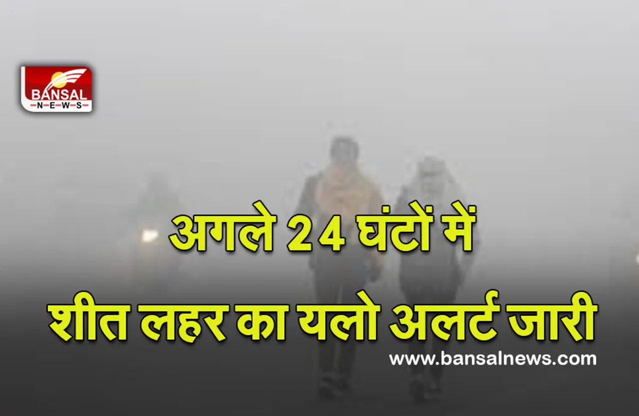MP Weather :आज इन जिलों में गरज-चमक के साथ बौछार की संभावना, शीत लहर का यलो अलर्ट जारी