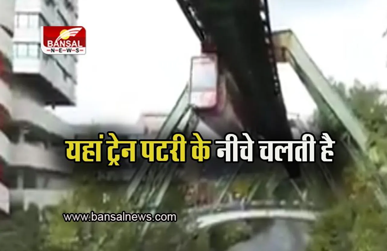 Unique Railway: जहां ट्रेन पटरी के ऊपर नहीं बल्कि नीचे चलती है, खुद ही देख लें वीडियो