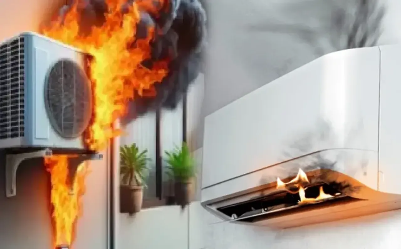 AC ने पति-पत्नी की ली जान: ब्लास्ट में सारा सामान जलकर खाक, इस वजह से लगती है AC में आग
