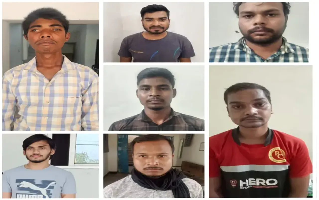 अंबिकापुर में चाइल्ड पोर्नोग्राफी मामले में 8 गिरफ्तार: महिलाओं और बच्चों के अश्लील वीडियो शेयर करते थे आरोपी