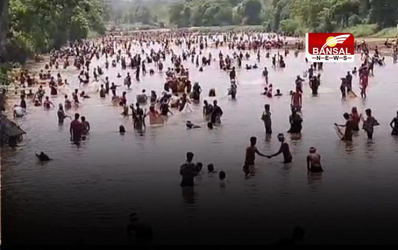 मछली पकड़ने को लेकर ग्रामीणों का अलग ही उत्साह, जानिए गदिया मताई का नाम कैसे पड़ा