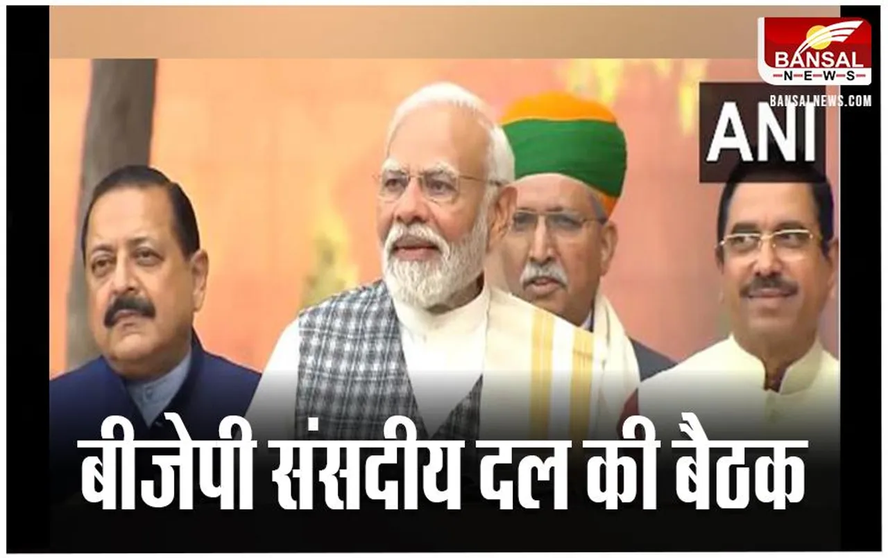 BJP Parliamentary Party Meeting: संसद भवन में हुई संसदीय दल की बैठक, पीएम मोदी ने जताया आभार