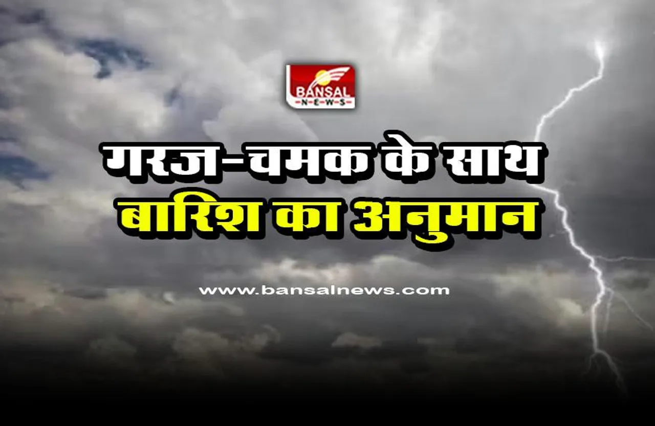 CG 3 Day Weather : गरज-चमक के साथ बारिश होने का अनुमान