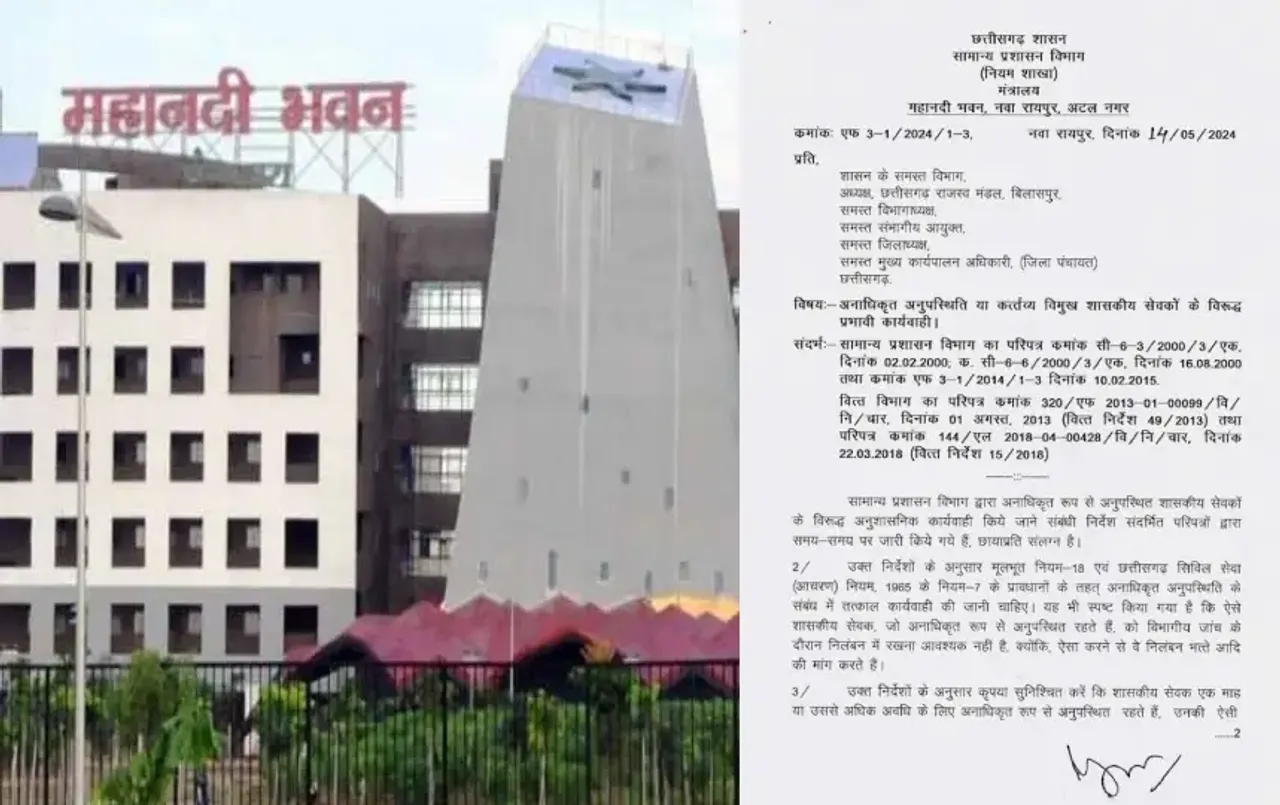 CG News: छत्तीसगढ़ के सरकारी कर्मचारी हो जाएं सावधान! अब अगर की ये लापरवाही तो होंगे सीधे बर्खास्त
