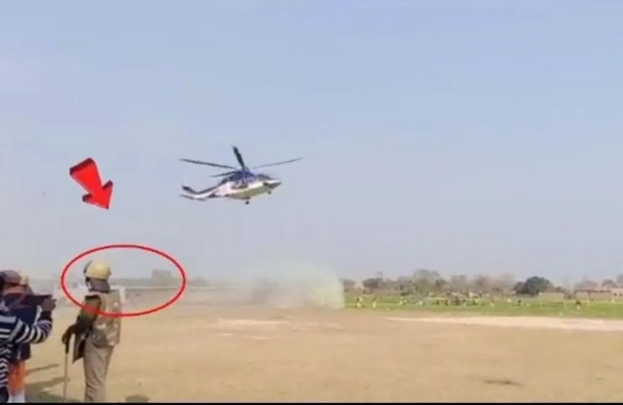 Viral Video: नड्डा के हेलीकॉप्टर की हवा से गिरी स्कूल की दीवार, देखें वीडियो