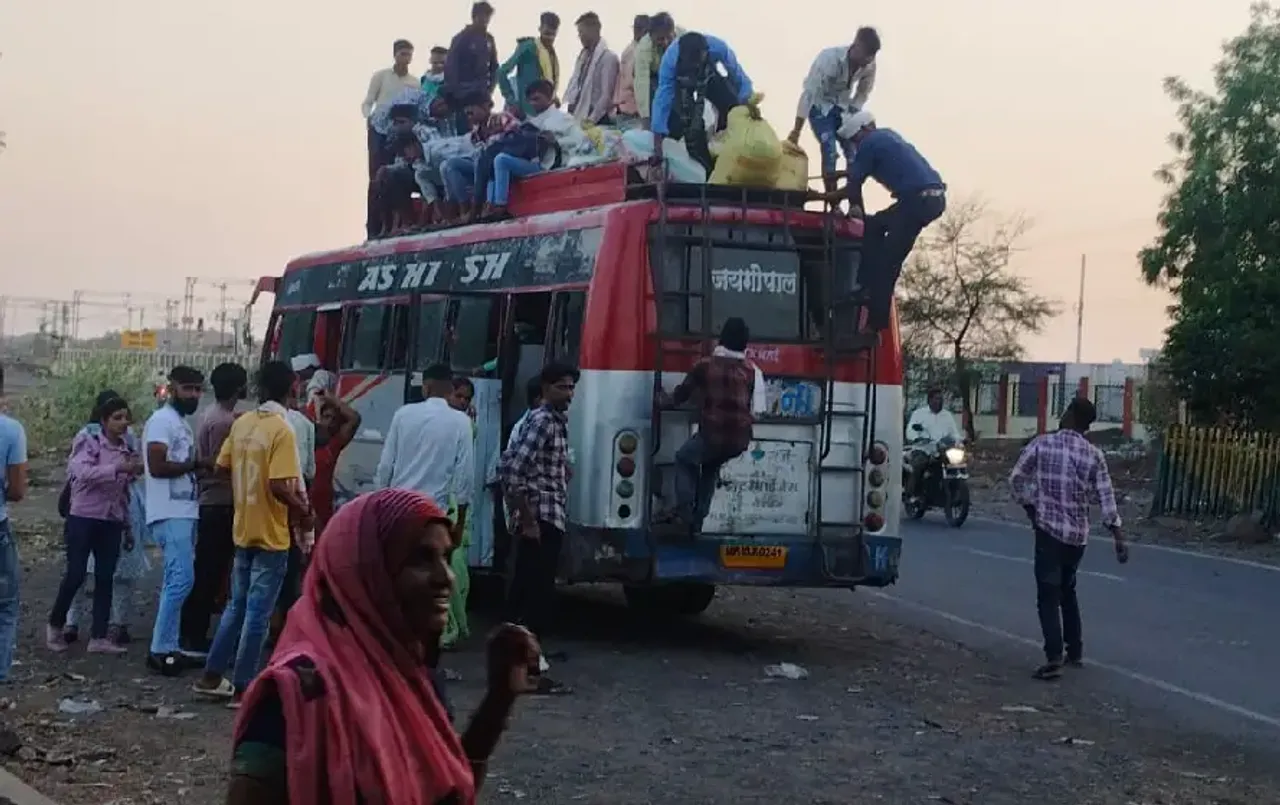 झाबुआ में मजदूरों का पलायन जारी: दर्जनों गांव रातों रात खाली, 5 साल की नींद के बाद नेताओं को हुई मतदान प्रतिशत की चिंता