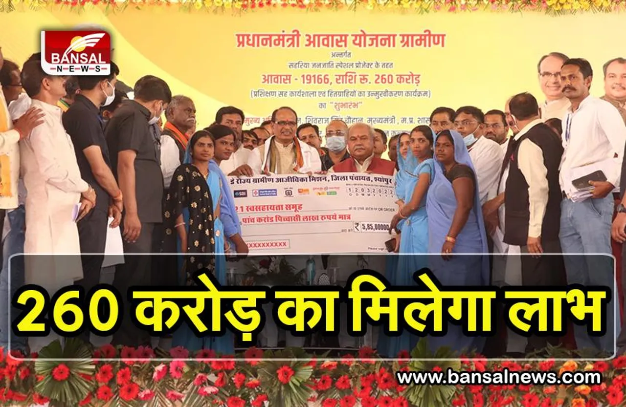 सीएम शिवराज ने 19 हजार से ज्यादा हितग्राहियों को दिया तोहफा, इन जिलों को मिला लाभ