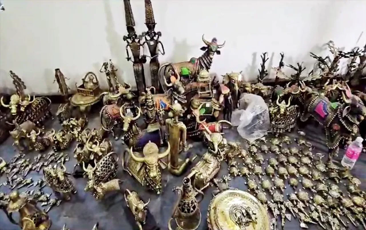 G20 Summit 2023: दिल्ली में दिखा बस्तर की स्पेशल ढोकरा आर्ट का जलवा, शिल्पकारों ने जीता विदेशियों का दिल