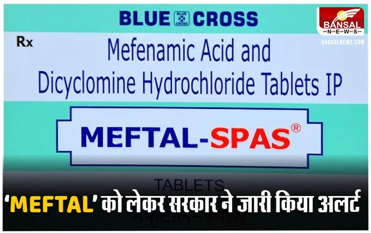 Government Alert on Meftal: सरकार ने 'मेफ्टाल' पेनकिलर को लेकर जारी किया सेफ्टी अलर्ट!