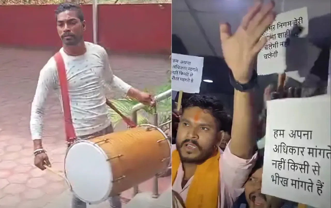 BMC में ढोल नगाड़ों के साथ होम बायर्स का प्रदर्शन: 8 साल से बस इंतजार, जल्द पजेशन नहीं मिलने पर तालाबंदी की चेतावनी