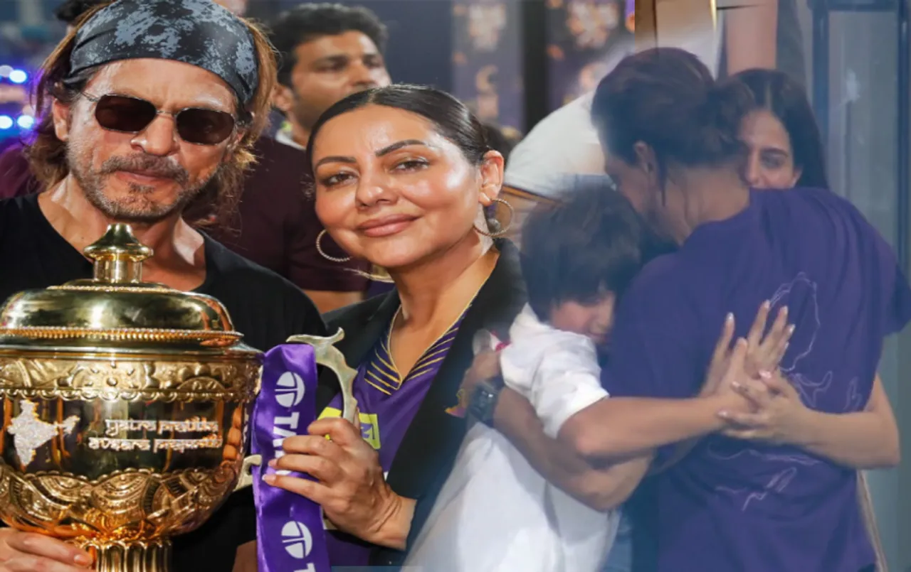IPL Final KKR vs SRH: 10 साल बाद जीती KKR, पिता के गले लगकर रोने लगीं सुहाना खान, देखें तस्वीरें