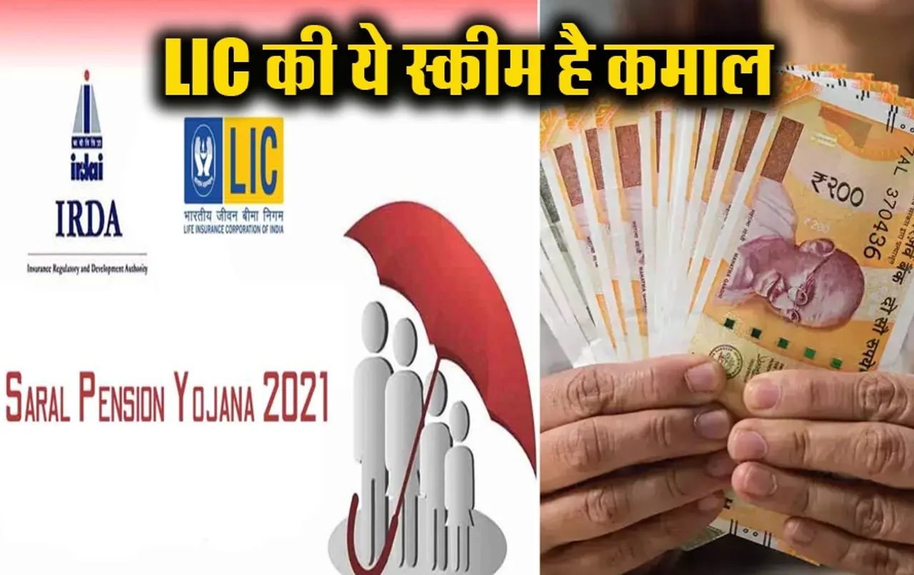 LIC Saral Pension Scheme: इस स्कीम में मात्र एक बार लगाएं पैसा, हर महीने मिलेगा इतने हजार की सैलरी
