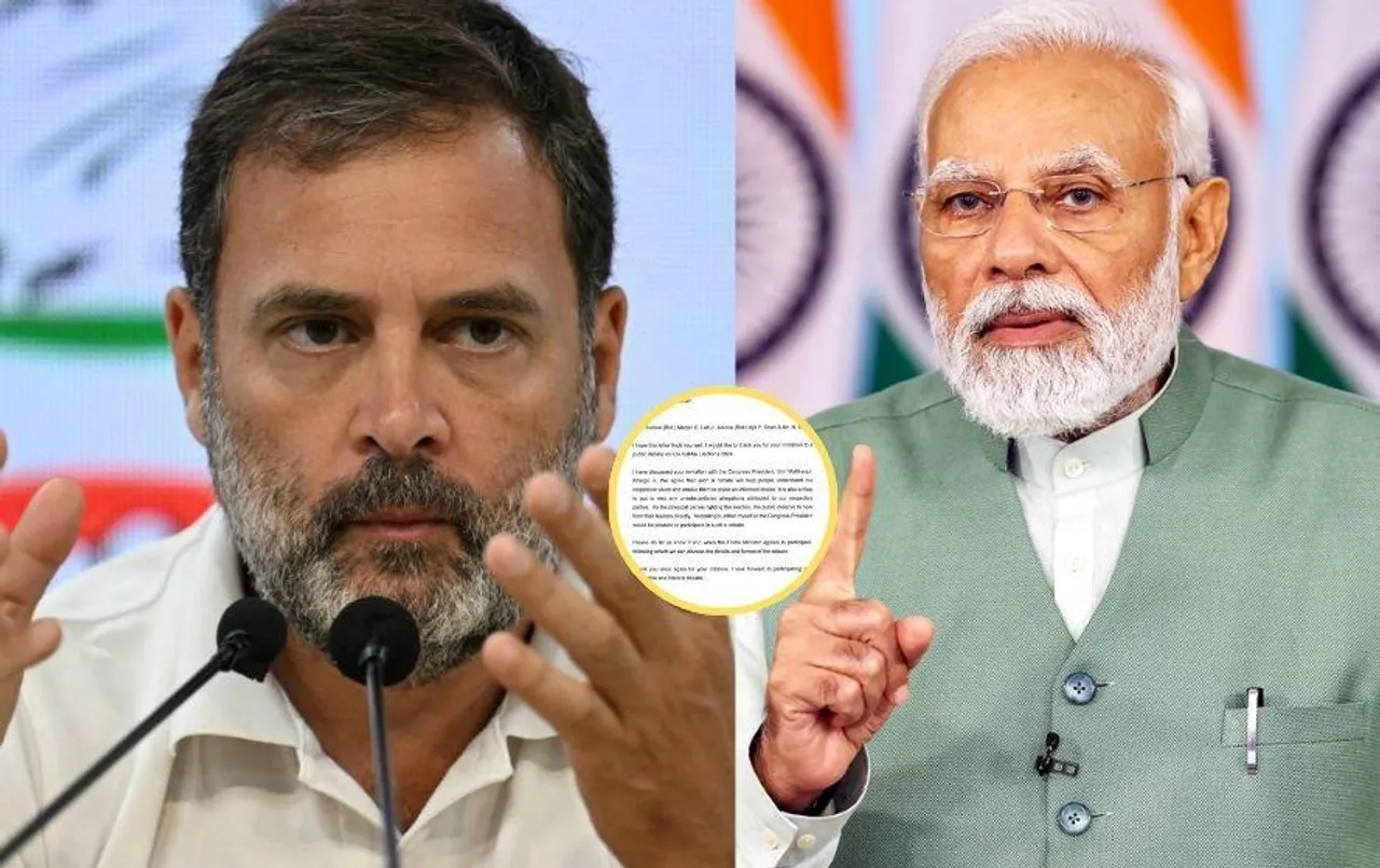 Lok Sabha Election: पीएम मोदी के साथ डिबेट पर BJP का पलटवार, बोले-कौन हैं राहुल गांधी