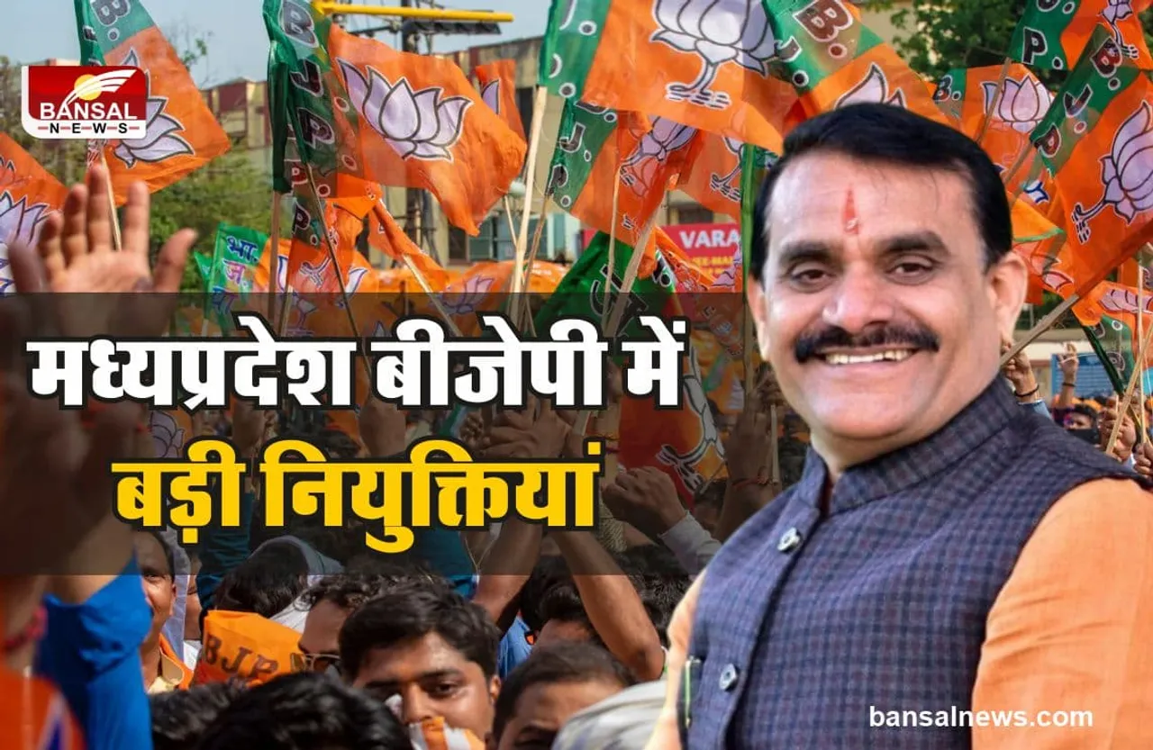 मध्यप्रदेश BJP में बड़ी नियुक्तियां, VD शर्मा ने जारी की सूची