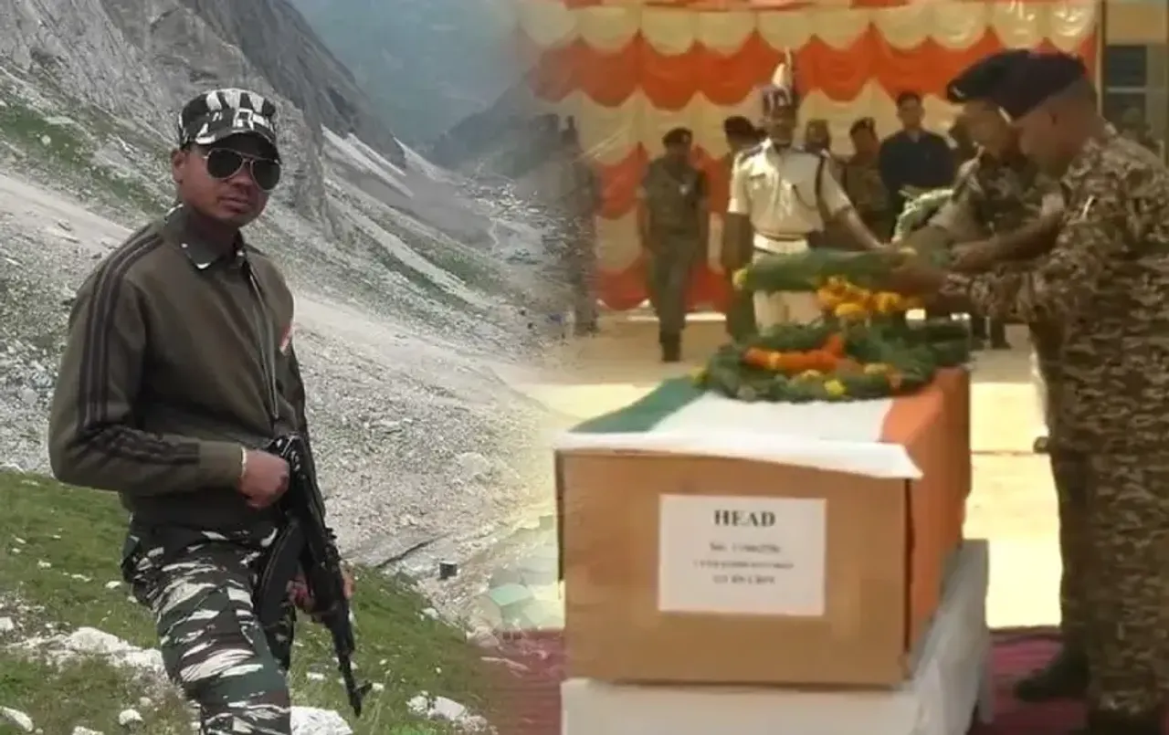 गांव पहुंचा शहीद कबीर दास का शव: 16 जून को आने वाले थे घर, जल्द भोपाल में होने वाली थी पोस्टिंग