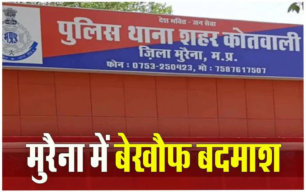 Morena News: सराफा व्‍यापारी से बंदूक की नोक पर बदमाशों ने की 6 लाख की लूट, घटना सीसीटीवी में कैद