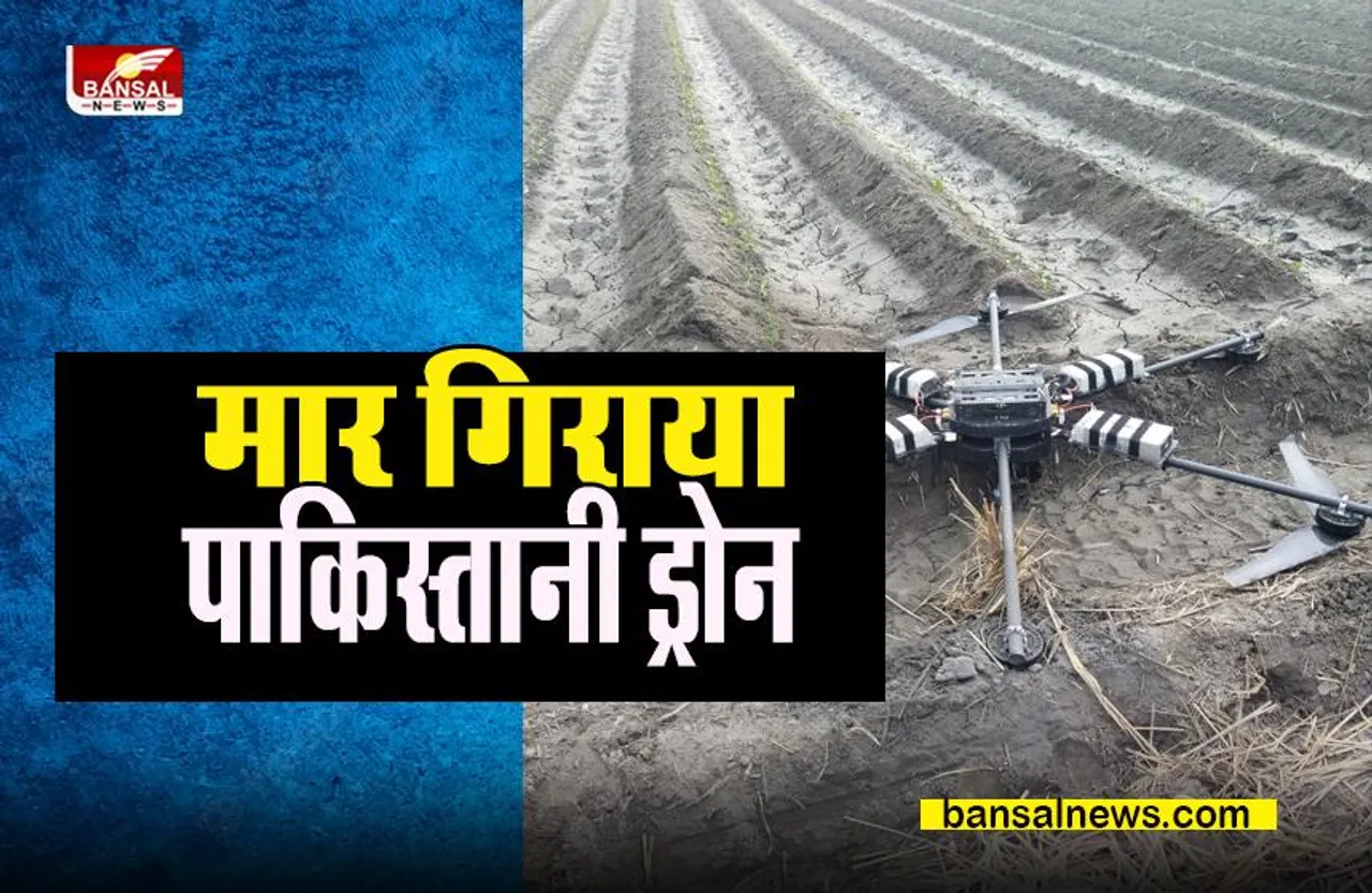 BSF Shoots Down Pak Drone: पंजाब में बीएसएफ ने की बड़ी कार्रवाई ! मार गिराया पाकिस्तानी ड्रोन