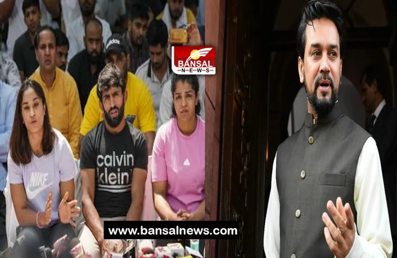 Wrestler Protest: एक बार फिर पहलवानों को सरकार ने किया आमंत्रित, मंत्री ठाकुर का बयान