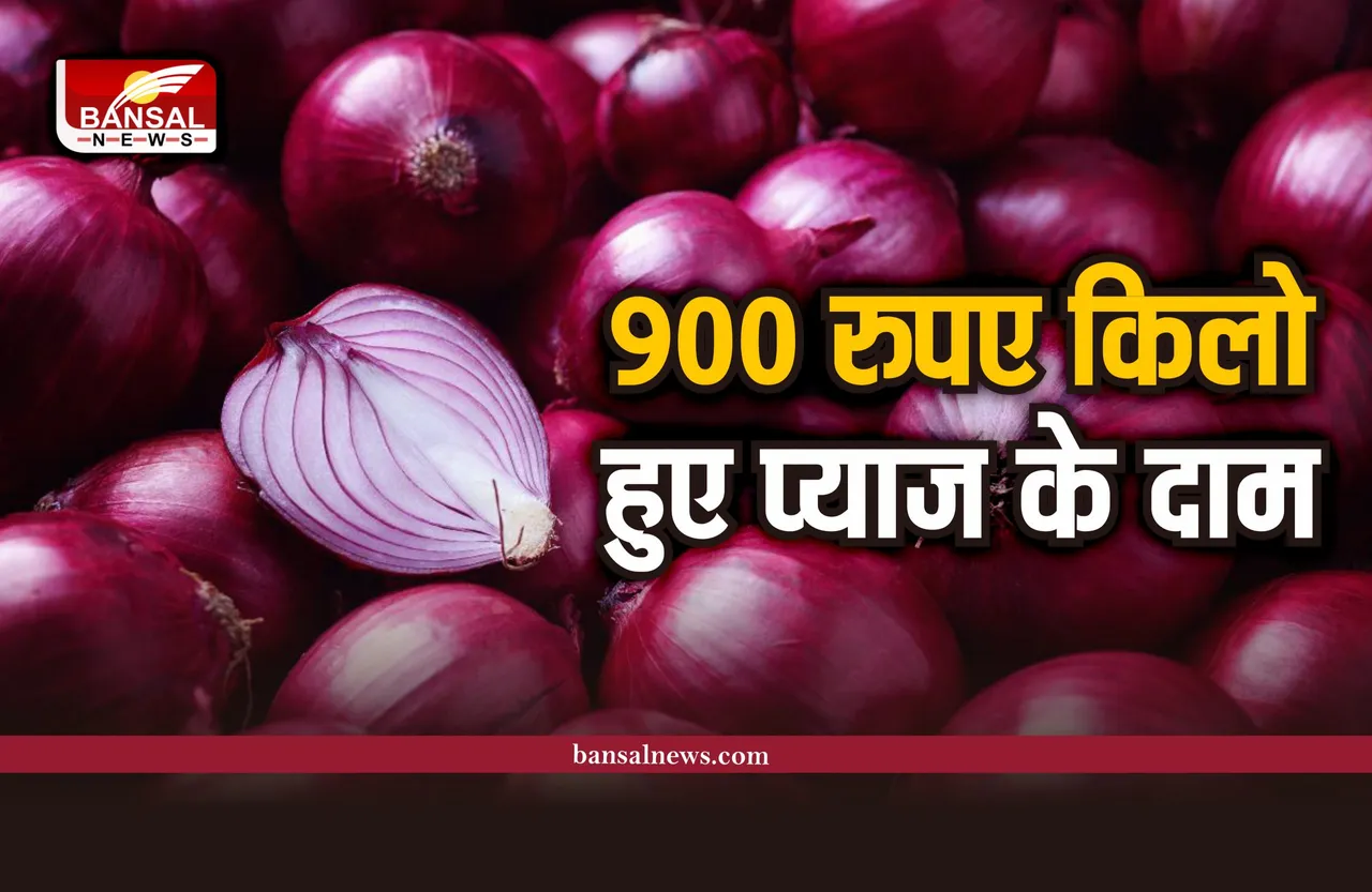 Onion Price Hike : 900 रूपये किलो हो गई प्याज, शुरू हुई प्याज की तस्करी