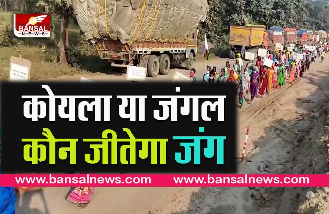 CG REL ROKO ANDOLAN: जंगल बचाने के लिए हजारों आदिवासियों का रेल रोको आंदोलन,सरकार की बढ़ी मुश्किल