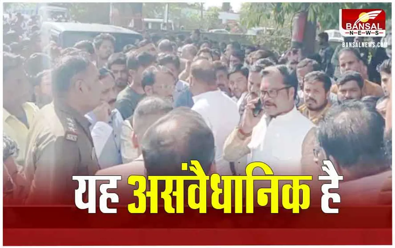 Republic Day 2024: देवरी में अंबेडकर चित्र का सम्‍मान नहीं होने से नाराज भीम आर्मी ने किया विवाद