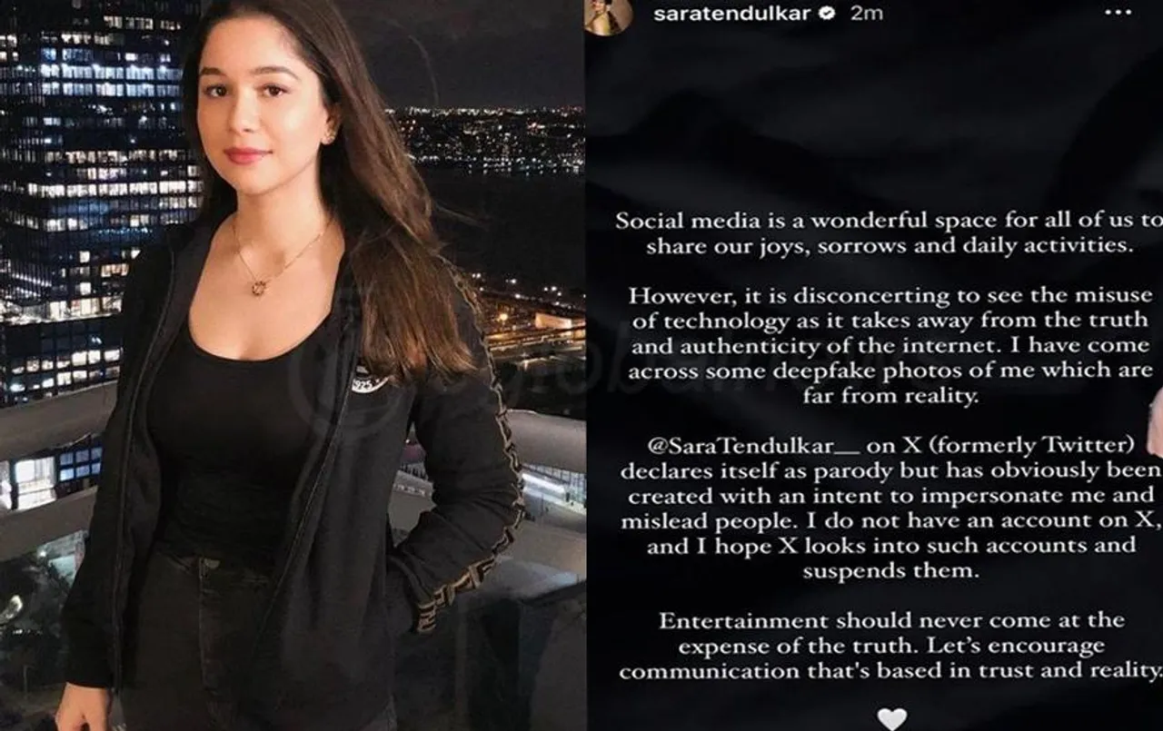 Sara Tendulkar Deepfake: रश्मिका के बाद सचिन तेंदुलकर की बेटी हुई डीपफेक का शिकार, क्रिकेटर संग तस्वीर हुई वायरल, कही बात