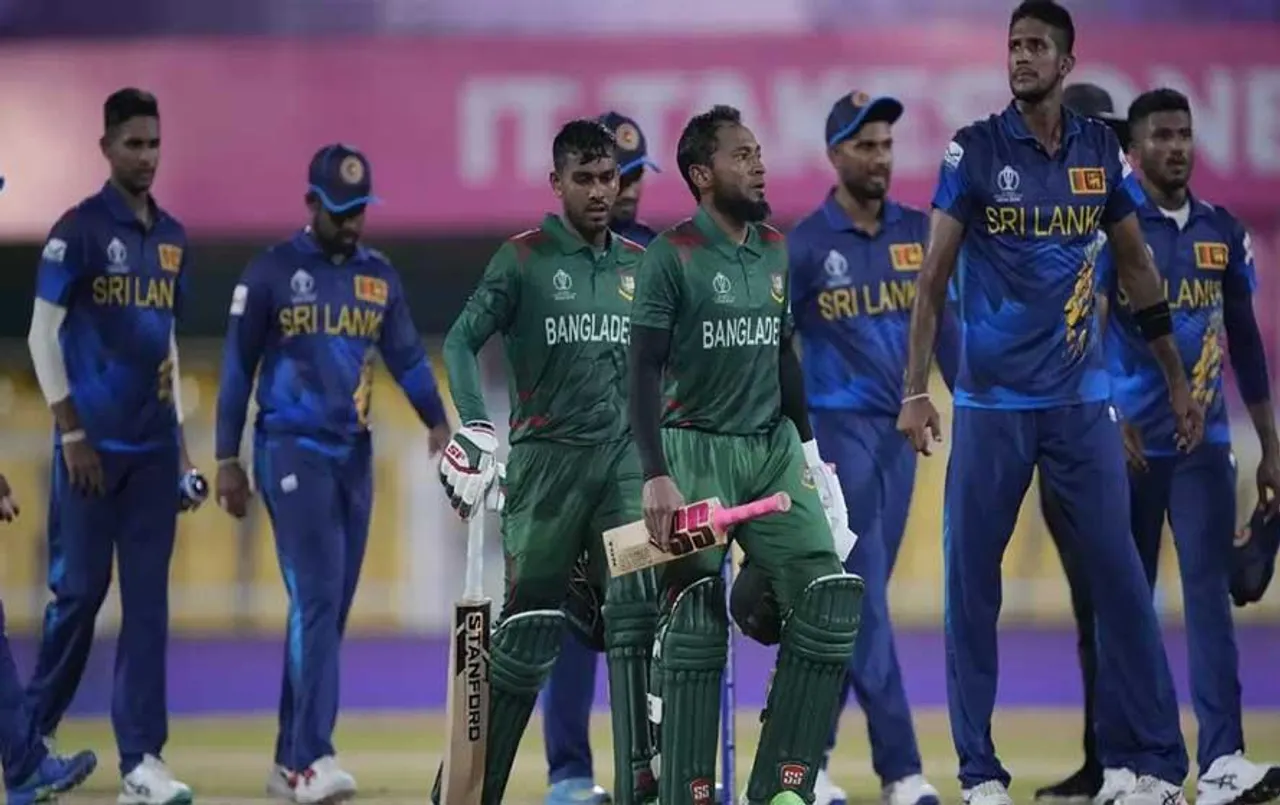 World Cup 2023: बांग्लादेश ने वनडे वर्ल्ड कप के इतिहास में पहली बार श्रीलंका को हराया, हौसेन शंटो ने बनाए सबसे अधिक रन