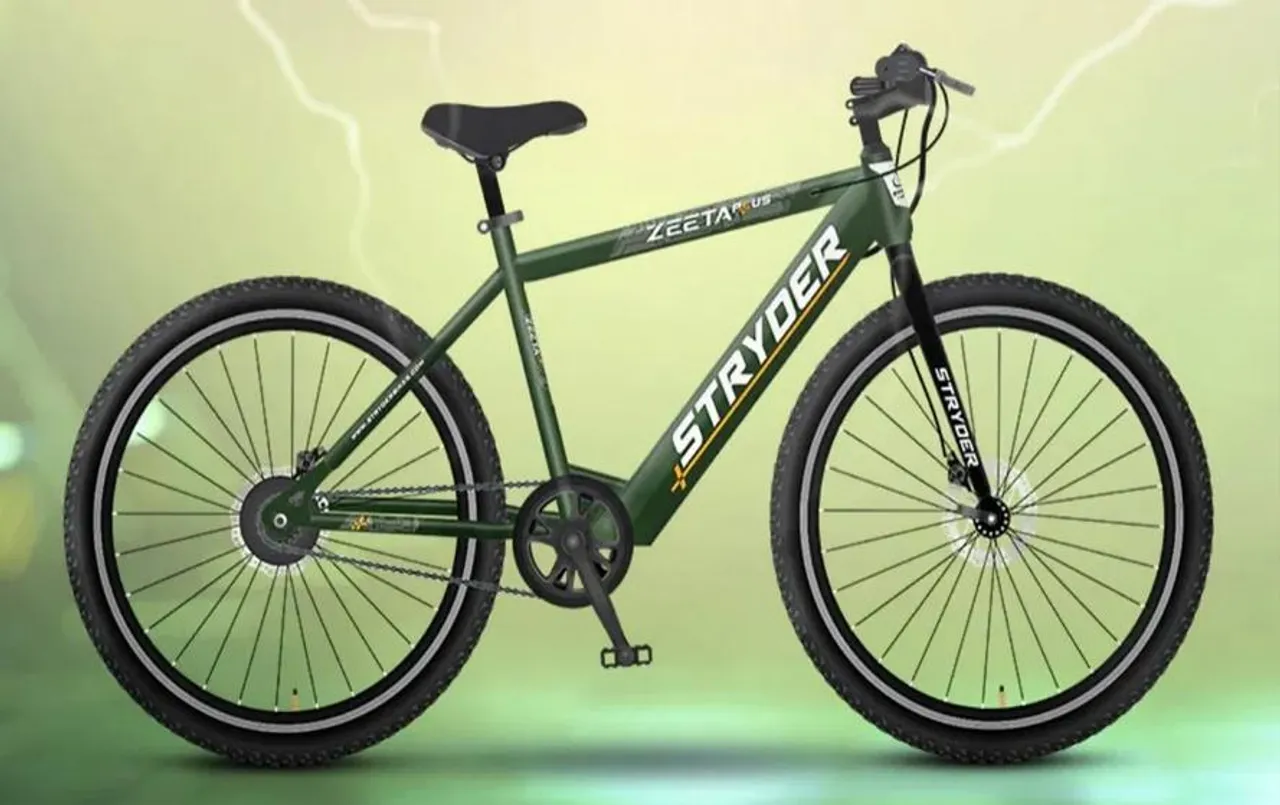 Stryder Zeeta Plus: आ गई Tata की नई इलेक्ट्रिक साइकिल, 10 पैसे के खर्च में दौड़ेगी 1km