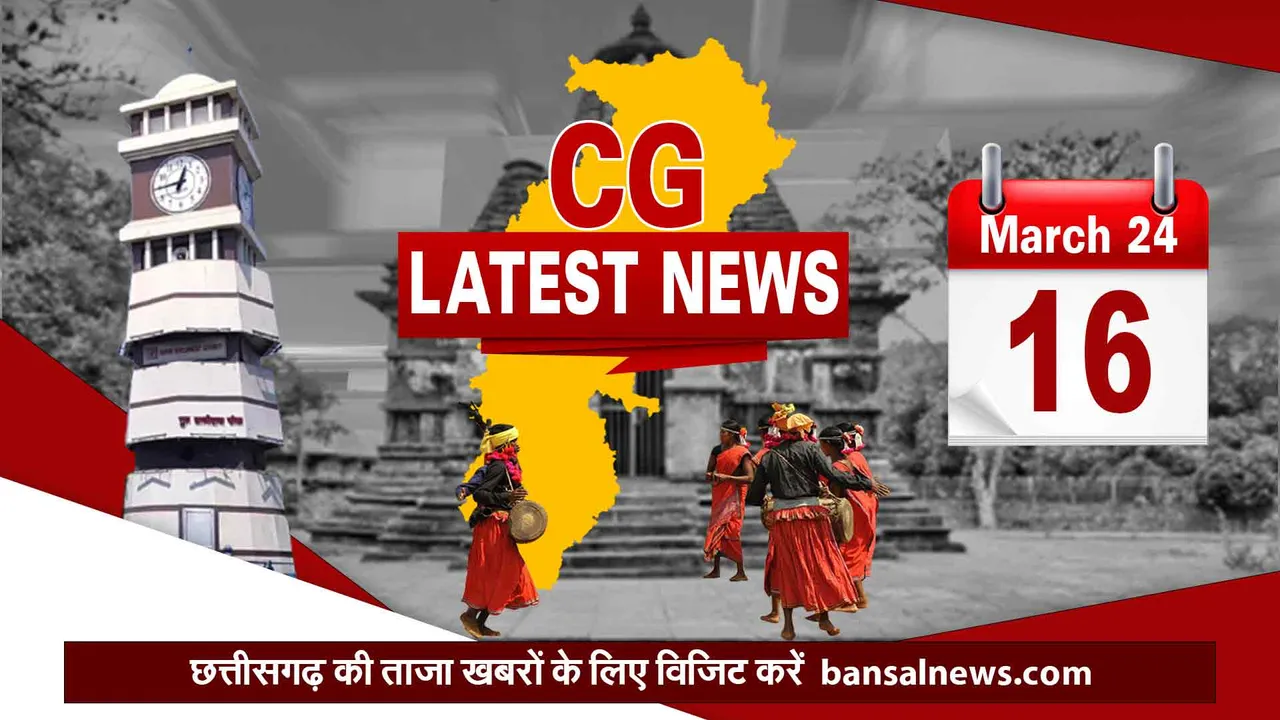 Top CG News Today: PCC चीफ दीपक बैज की गाड़ी को मारी टक्कर,फॉलो गाड़ी ने मारी ठोकर