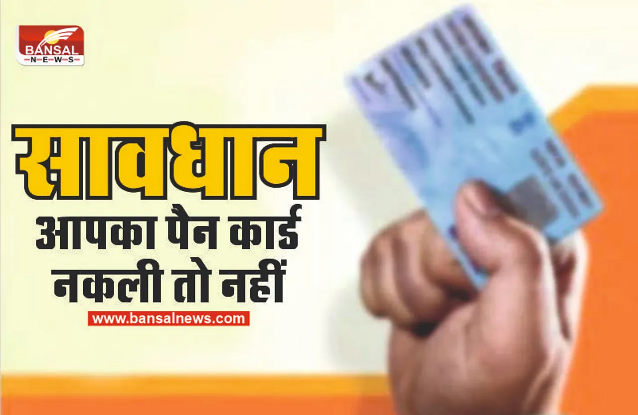 Verify PAN Card : कहीं आपका पैन कार्ड नकली तो नहीं, ऐसे करें चेक