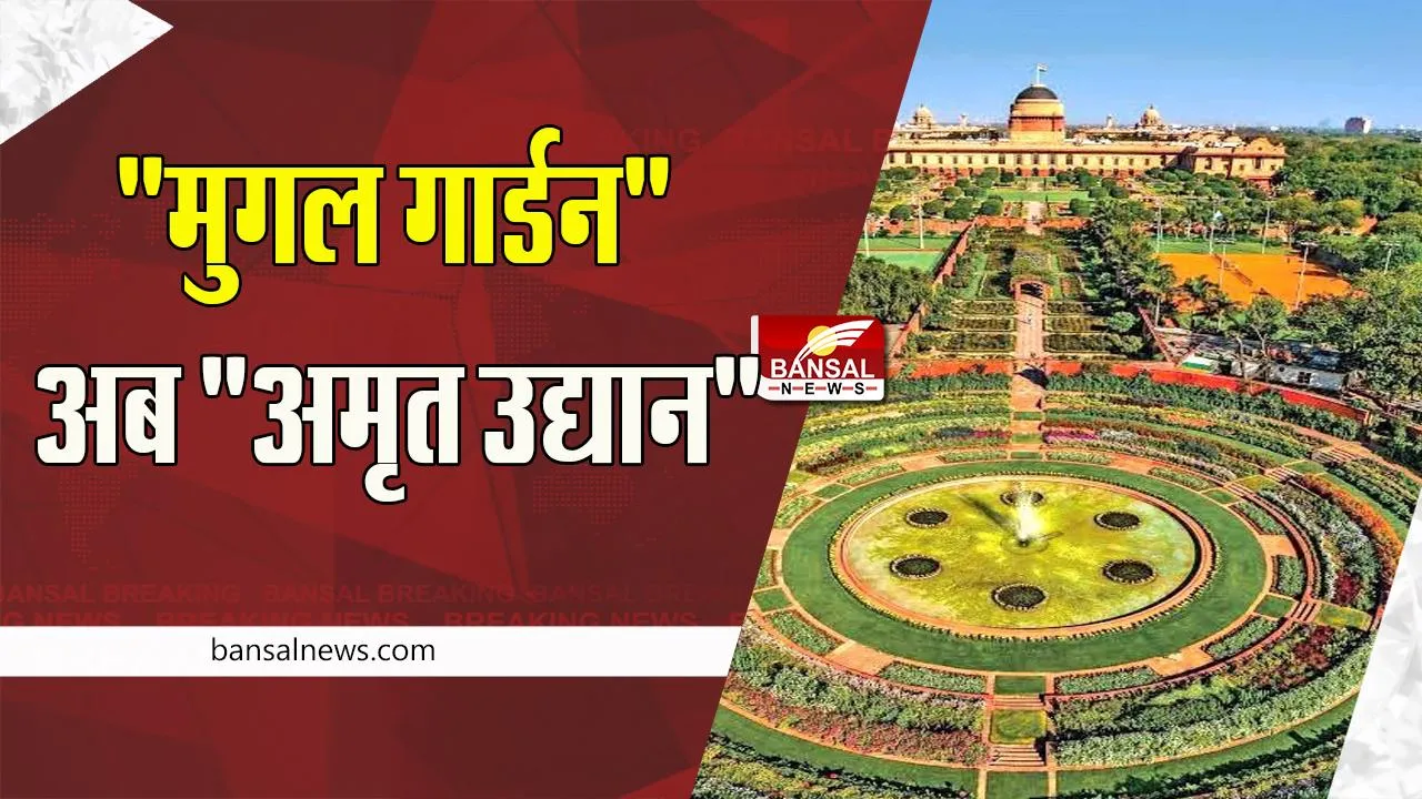 Mugal Garden Name Change: अब अमृत उद्यान के होगा मुगल गार्डन का नाम ! 12 किस्म के ट्यूलिप के फूल के लिए फेमस