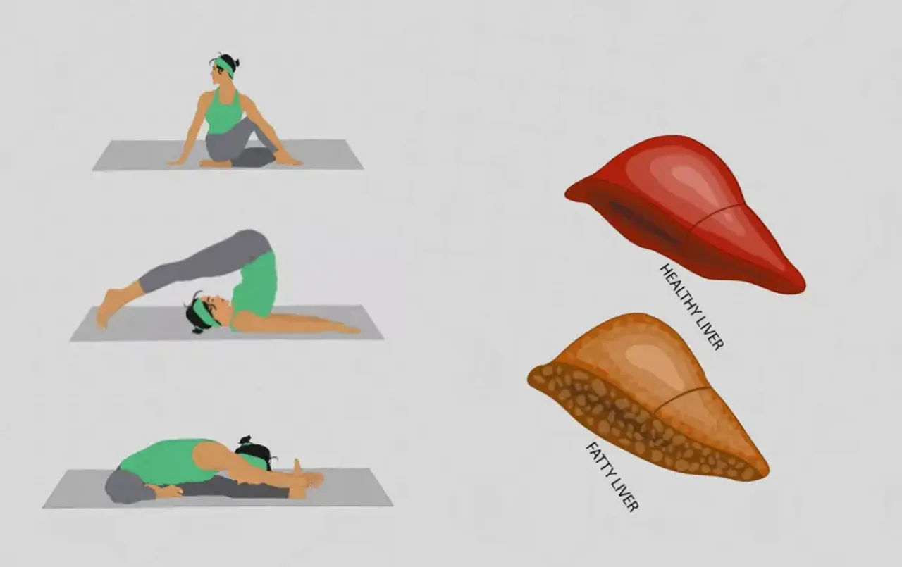 ये हैं तीन अचूक योगासन: इन्‍हें रोज करने से नहीं चढ़ेगा मोटापा और रहेगा लिवर भी स्‍वस्‍थ