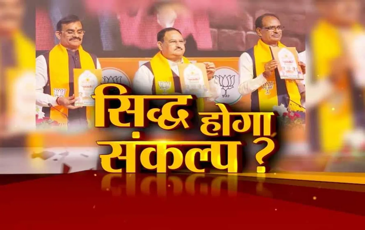 Aaj Ka Mudda: बीजेपी ने जारी किया संकल्प पत्र, प्रदेश की जनता को बताया विजन