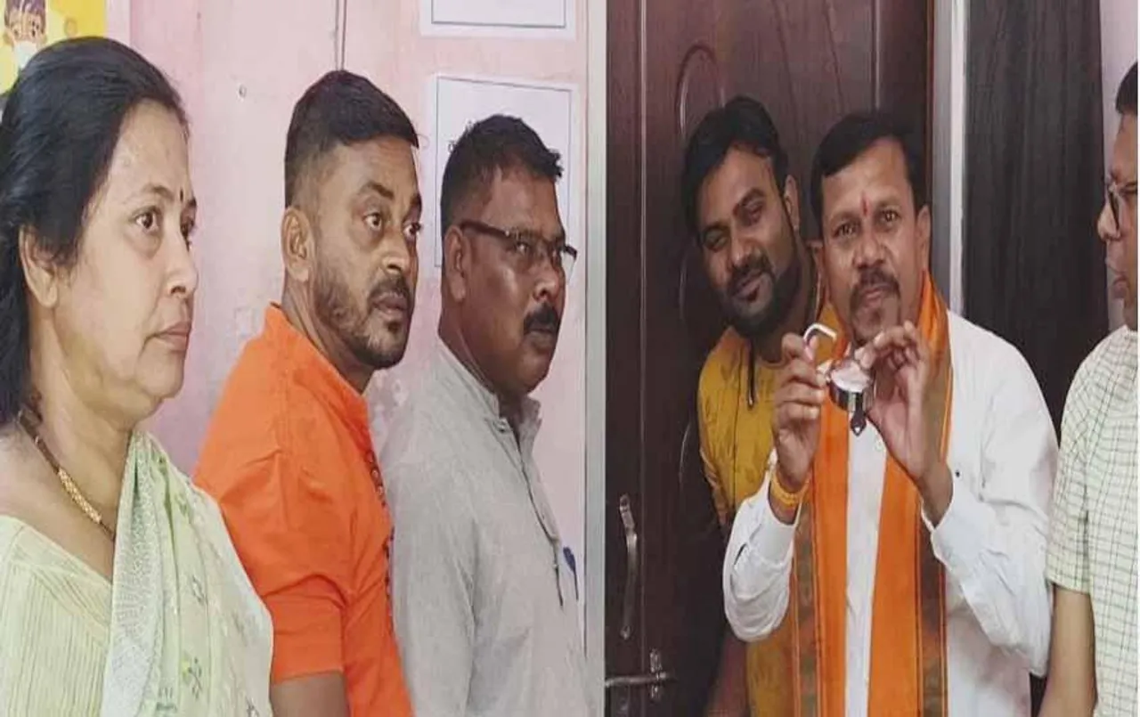 निगम आयुक्त से नाराज होकर भाजपा पार्षद दल ने जड़ा ऑफिस में ताला, जानें पूरी खबर