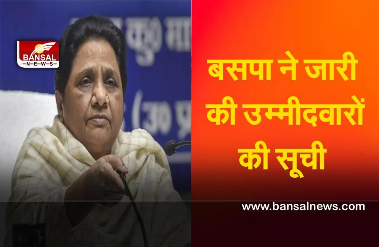 UP Election 2022 : बसपा ने चौथे चरण के लिए 53 उम्मीदवारों का ऐलान किया