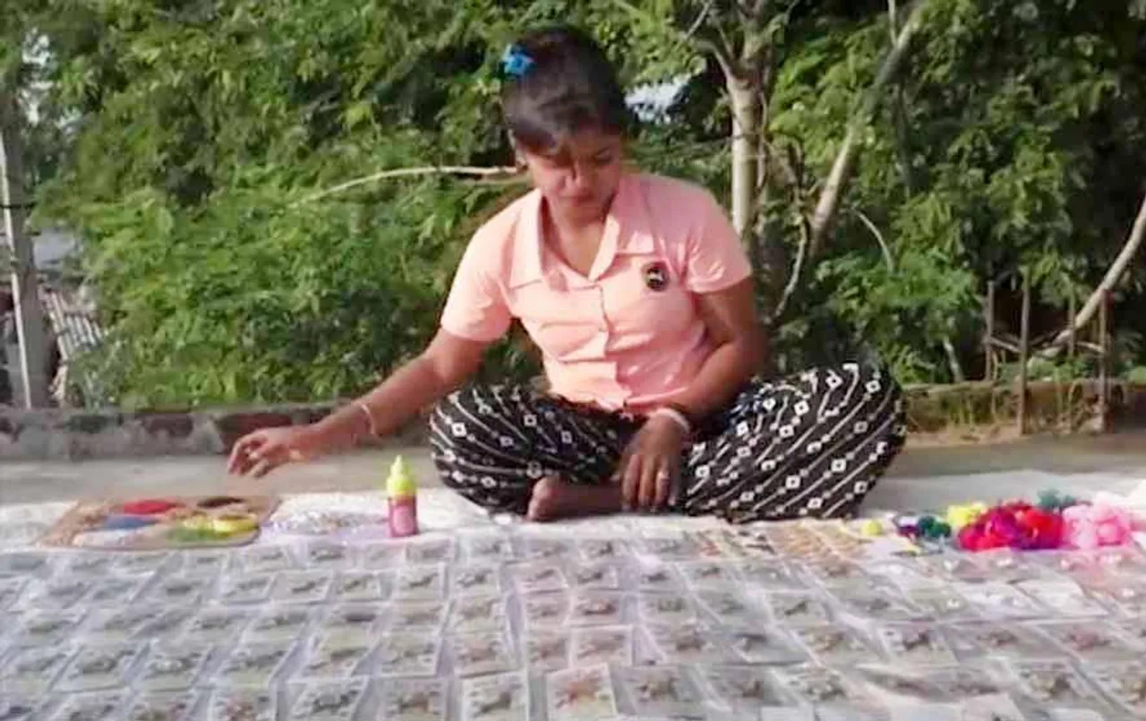 छत्तीसगढ़ में धान से बनाई रंग-बिरंगी राखियाँ, ‘किसान राखी’ दिया नाम, जानें पूरी खबर