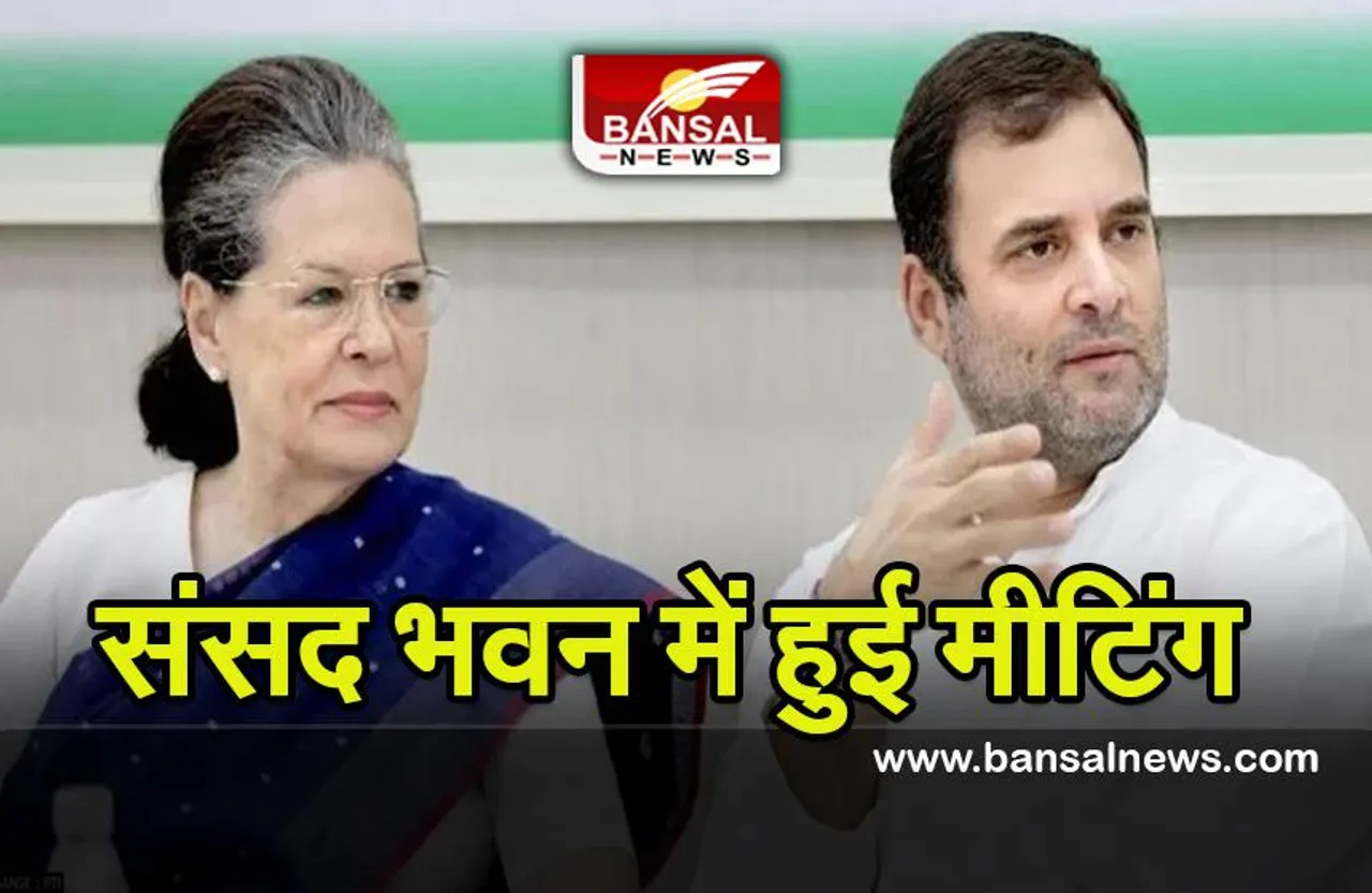 सोनिया की अध्यक्षता में कांग्रेस के लोकसभा सदस्यों की बैठक, इन मुद्दों पर हुई चर्चा