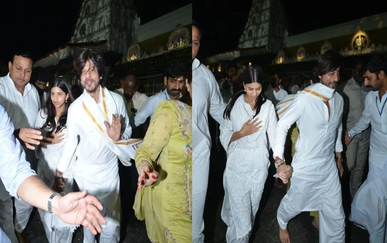 Shah Rukh Khan Visits Tirupati: फिल्म की रिलीज से पहले श्री वेंकटेश्वर मंदिर पहुंचे किंग खान, सामने आया वीडियो
