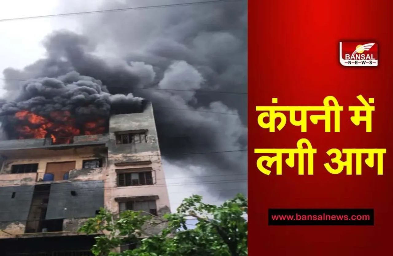 Delhi Factory Massive Fire: दिल्ली फैक्ट्री में लगी भीषण आग, दमकल की 17 गाड़िया मौजूद