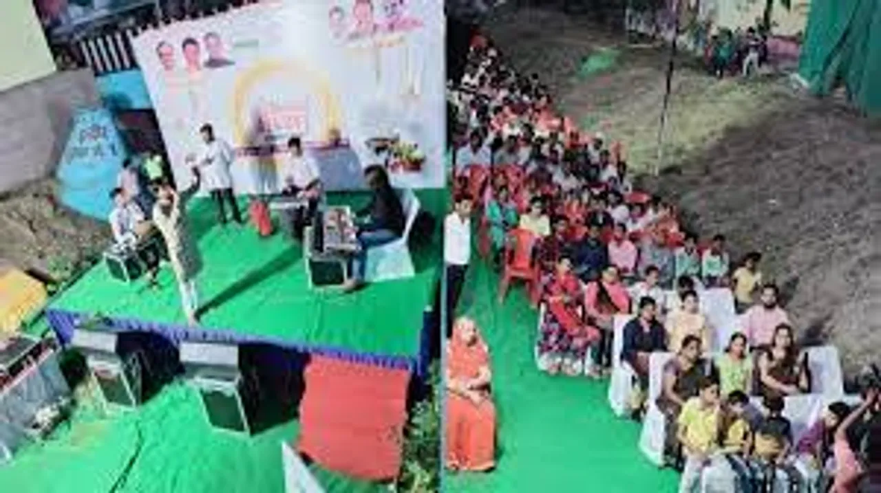 cleaning campaign in indore : सूखे नाले में भजन का आयोजन, जाने विस्तार से