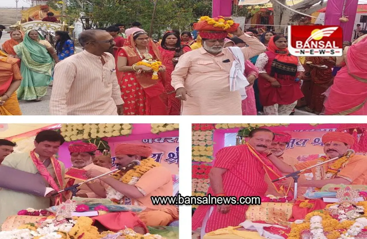 MP SHAJAPUR NEWS: श्रीमद् देवी भागवत कथा का समापन, झूम के भजनों पर नाचे भक्तगण