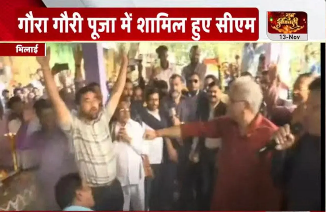 Govardhan Puja 2023: आखिर वीरेंद्र ठाकुर ने सीएम भूपेश को क्यों मारे सोंटे!